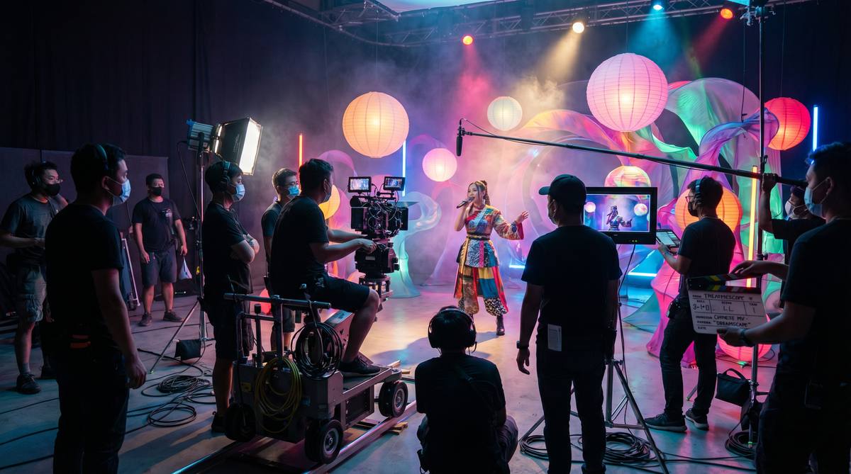 17c一起草MV拍摄视频